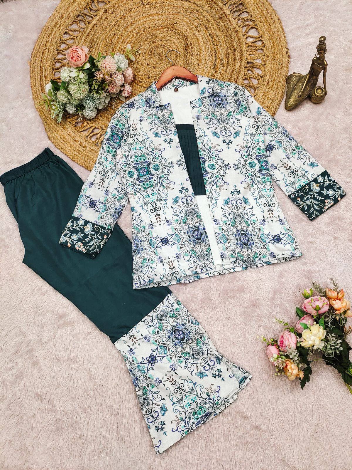 Casual Kurti flat-lay